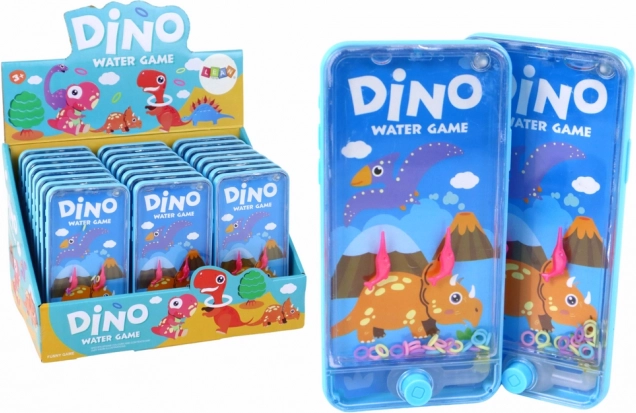 Juego de agua consola teléfono dinosaurio azul