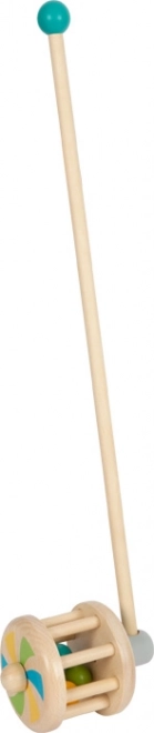 Small Foot Jinete de madera con sonajero