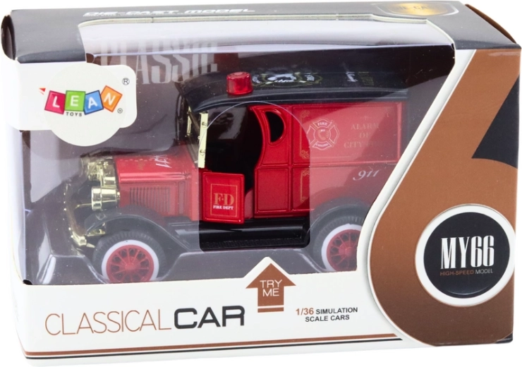 Auténtico diseño retro a escala 1:36