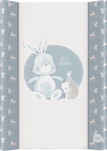 Ceba Baby cambiador con tabla rígida Basic Friends 50 × 70 cm