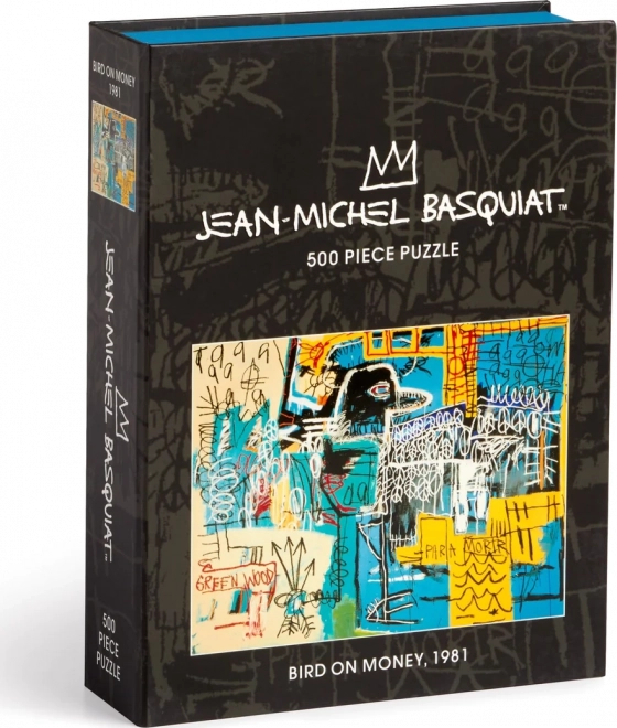 Puzzle Basquiat: Pájaro adinerado 500 piezas