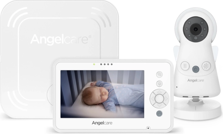 Angelcare AC25 vigilabebés con vídeo con monitorización de movimiento y almohadilla sensora