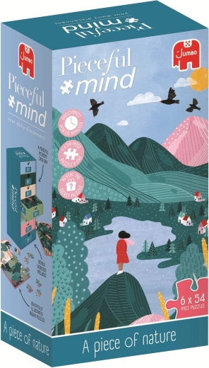 Puzzle Pieceful Mind: Un trocito de naturaleza 6×54 piezas