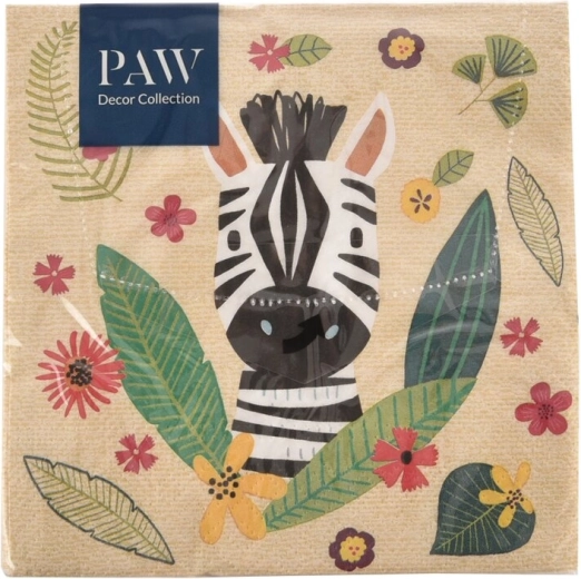 Servilletas Jungle 33 × 33 cm, 20 uds
