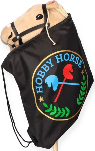 Práctico almacenamiento del hobby horse