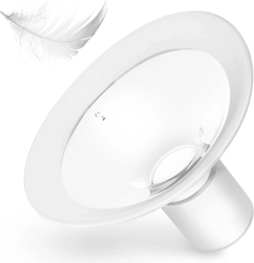 NENO escudo mamario de plástico con conector 21 mm