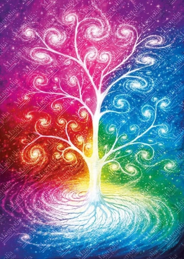 Puzzle árbol espacial 1000 piezas MAGNOLIA