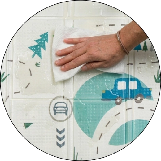 Impermeable y fácil de limpiar