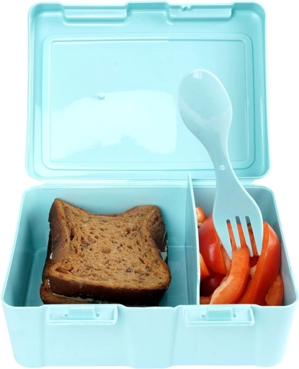 Dos compartimentos para alimentos perfectamente separados