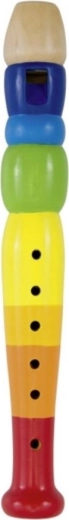 Flauta de pico infantil de madera