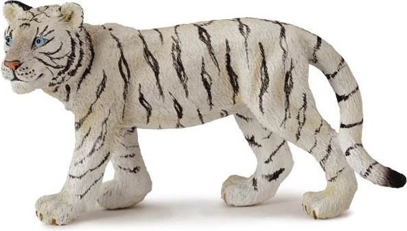 Collecta tigre blanco – figura de cría de pie