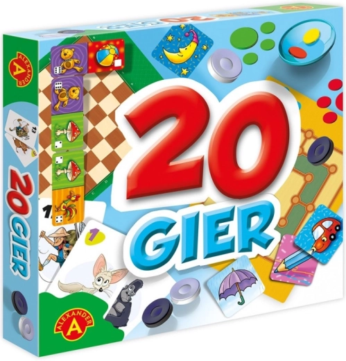Alexander set divertido de 20 juegos para toda la familia