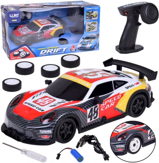 Coche de carreras RC teledirigido Drift