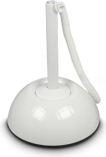 Bolígrafo con soporte ICO Lux, blanco