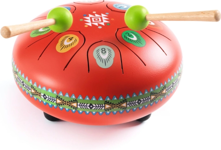 Tambor de lengüetas con sonido agradable
