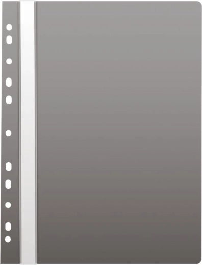 Carpeta de pinza rápida para documentos A4 gris