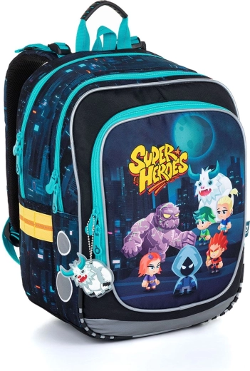 Mochila escolar ligera Topgal ENDY con motivo de Yeti