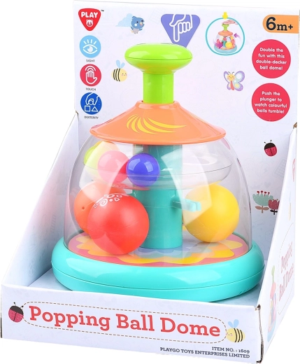 Playgo casita de bolitas con efecto “pop”