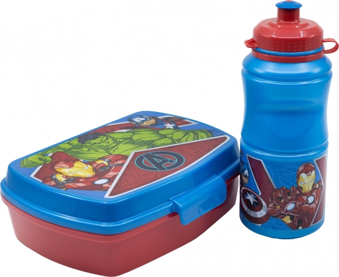 Set infantil de comida 2 en 1 AVENGERS STOR