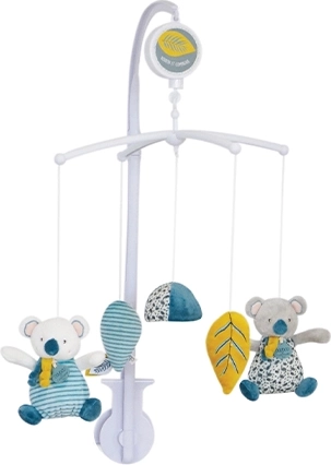 DOUDOU móvil musical para cuna con koalas