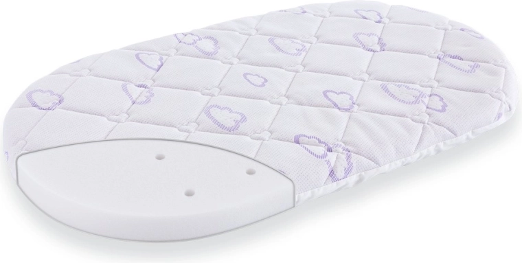 Träumeland colchón para moisés de mimbre Sleepy 70 × 37 cm