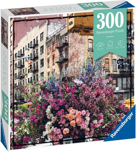 Puzzle Ravensburger Flores en Nueva York 300 piezas