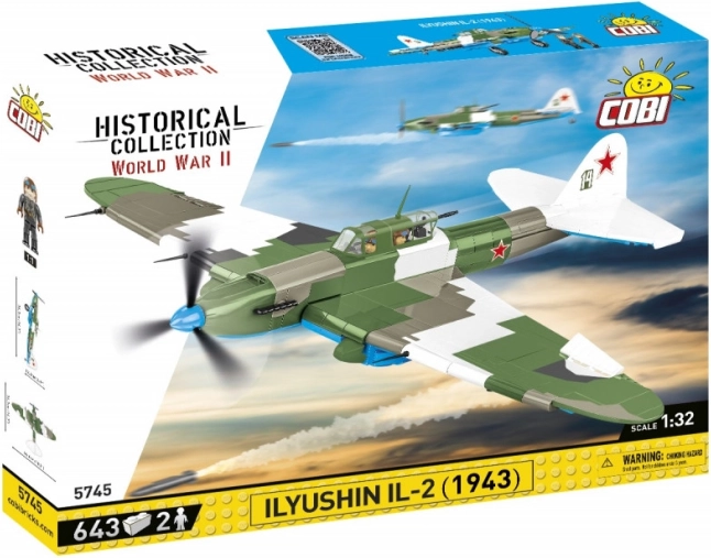 Kit de construcción Colección Histórica WWII Ilyushin Il-2 1943