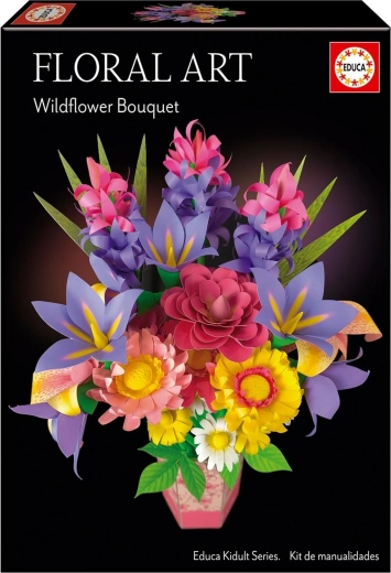 Educa puzle 3D Floral Art – ramo de flores silvestres
