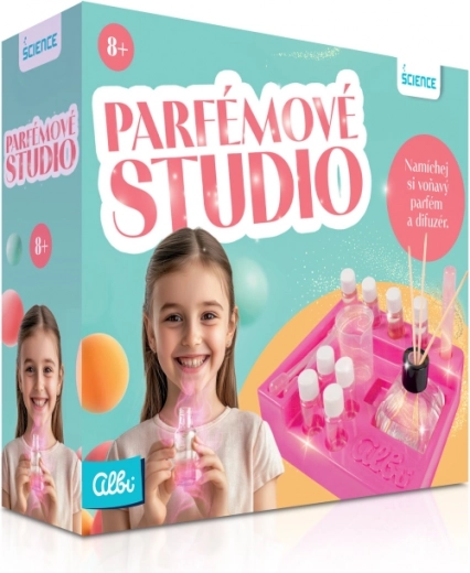 Estudio de perfumes – set creativo infantil para fabricar perfumes y un difusor
