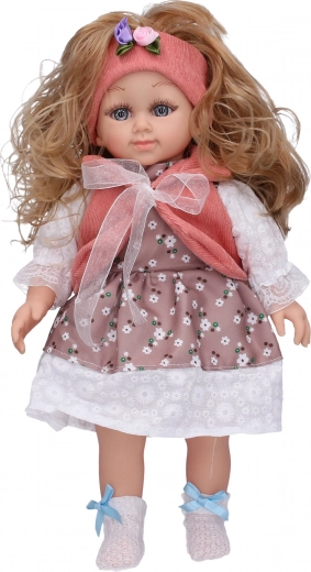 Muñeca con lazo 39 cm