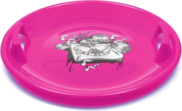Plato de nieve Baby Mix 60 cm Music rosa
