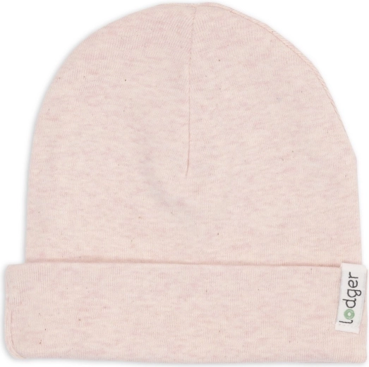 Gorro de algodón Lodger melange tan 0–6 meses