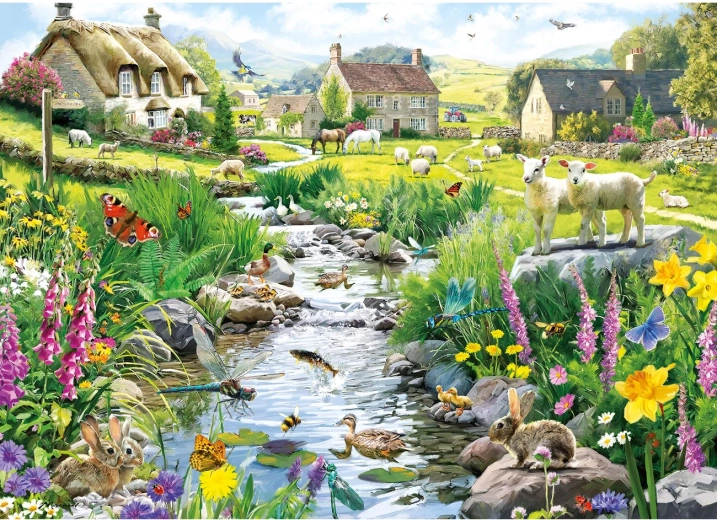 Puzzle Gibsons Arroyo burbujeante 1000 piezas