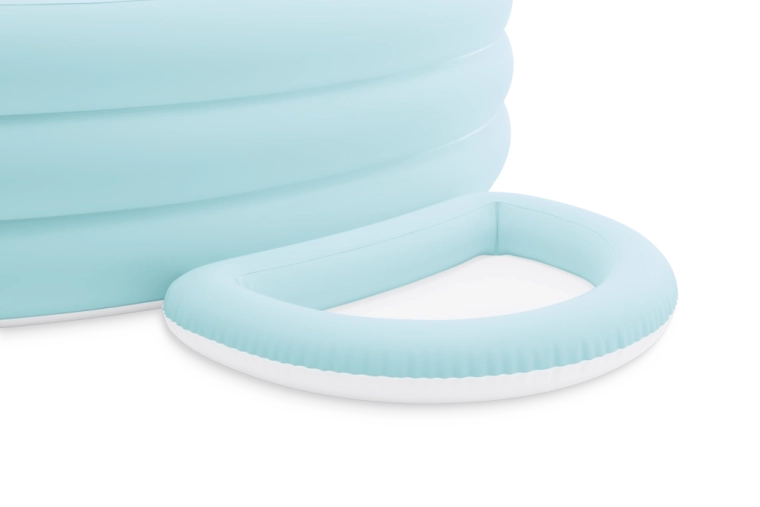 Asiento integrado y paredes hinchables suaves