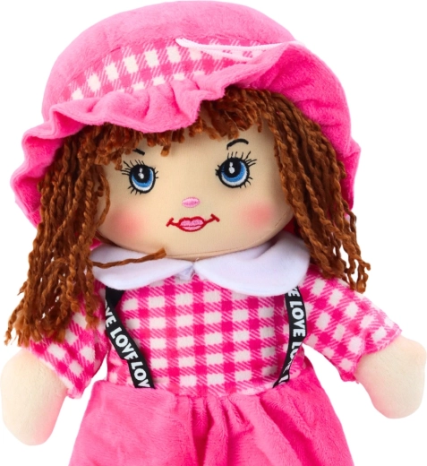 Conjunto adorable en rosa a cuadros