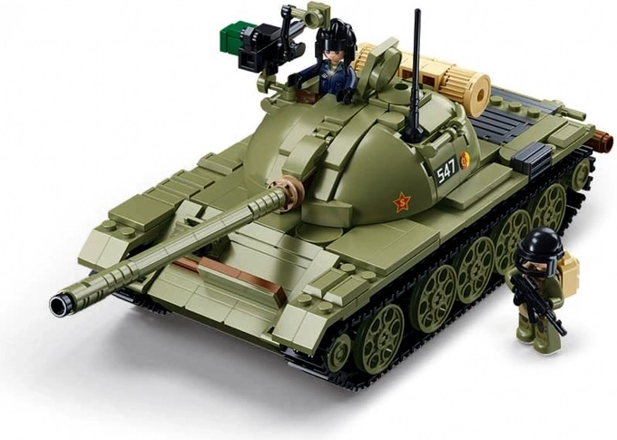 Kit de construcción de tanque medio 3 en 1 SLUBAN