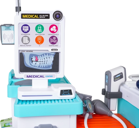 Consulta médica llena de detalles