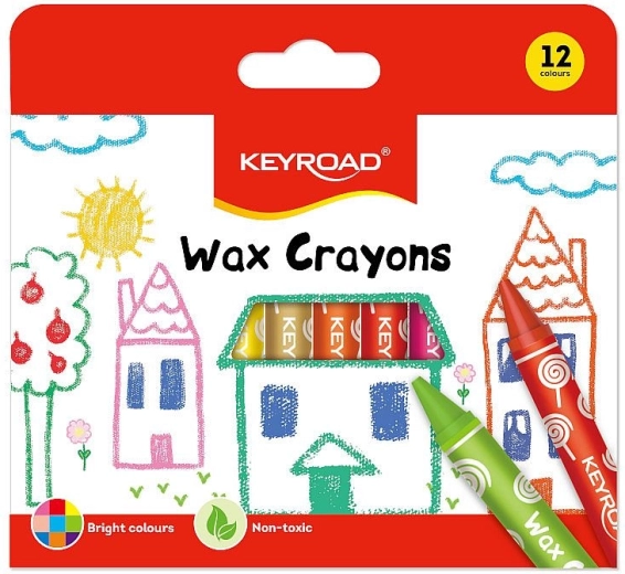 Pasteles de cera Keyroad 12 colores