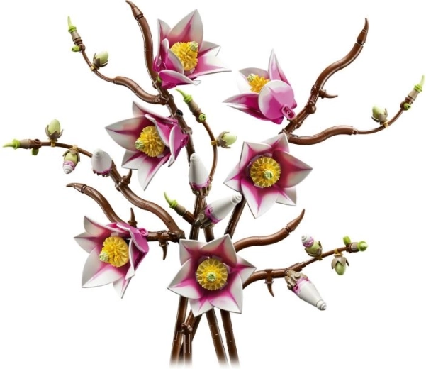 Flores realistas en dos tonalidades