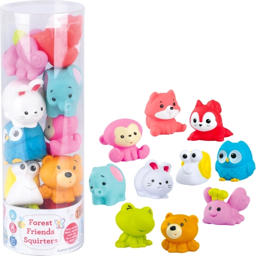 Playgo familia de animales del bosque 10 uds