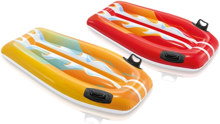 Tabla de natación hinchable 112 × 62 cm Intex – roja