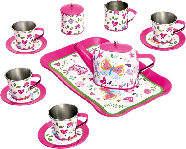 Set de té infantil rosa