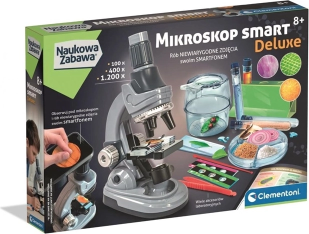 Clementoni Naukowa zabawa microscopio Smart deluxe