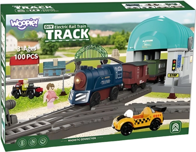 Locomotora eléctrica con luz y sonido