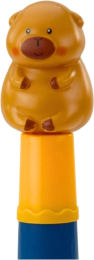 Encantador motivo de capibara que entusiasma a los niños