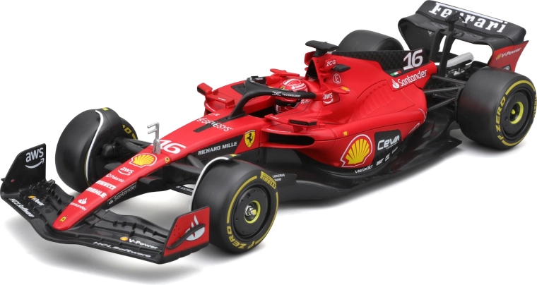 detalles auténticos ferrari sf-23 2023