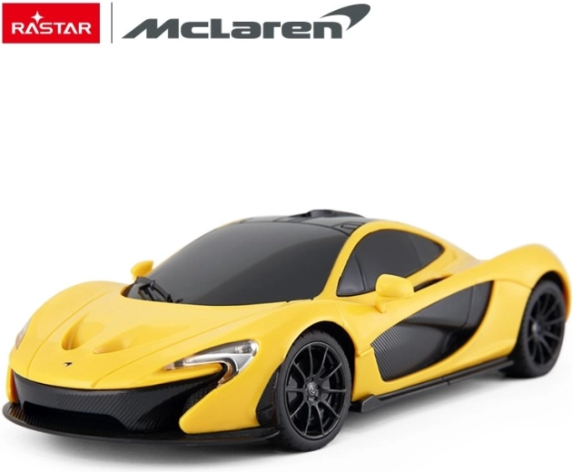 Coche RC Rastar McLaren P1 teledirigido 1:24 naranja
