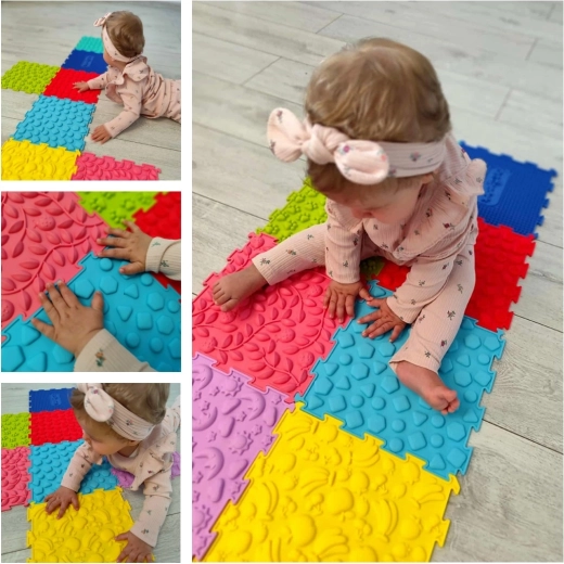 Conjunto ampliable tipo puzzle para el hogar, guardería y terapia
