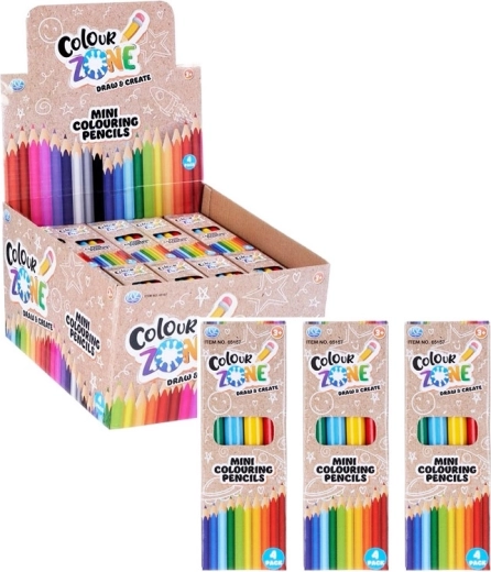 Mini lápices de colores – set de 4 uds.