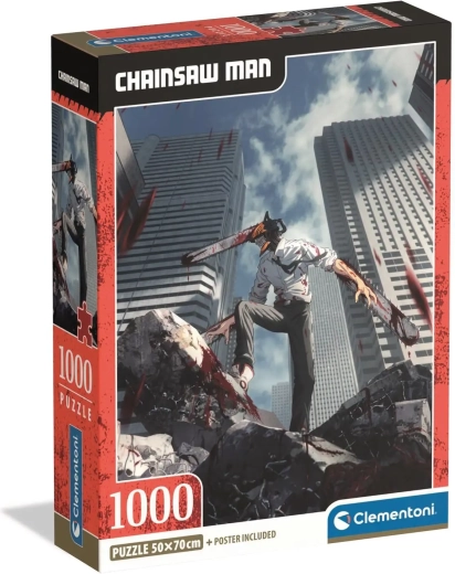 Puzzle CLEMENTONI Chainsaw Man 1000 piezas